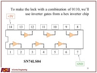 Electrical Engineering 1 WISE Investments Electrical Engineering Lab Digital Logic Laboratory Dr. Keith Holbert. -  ppt download