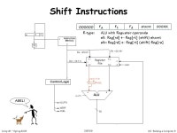 L16- Building a Computer 1 Comp 411 – Spring /27/08 Building a Computer I wonder where this goes? Instruction Memory A D 0 1... 