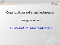 Introduction to Classroom Management Pertemuan 1 s.d 2 Matakuliah: G0454/Class Management & Education Media Tahun: ppt download