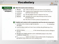 1 Week 10 Unit 5– Stress Matakuliah: G0682 / Bahasa Inggris Ekonomi 1 Tahun: 2005 Versi: versi/revisi. -  ppt download