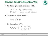 1/25/07184 Lecture 111 PHY 184 Spring 2007 Lecture 11 Title: Capacitors. -  ppt download
