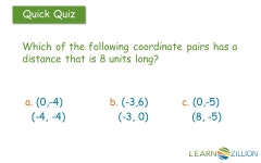 How far apart are these points?. In this lesson you will learn to use absolute value to find distances between points with the... 