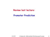 10/31/05 D Dobbs ISU - BCB 444/544X: RNA Structure & Function1 10/31/05 RNA Structure & Function. -  ppt download