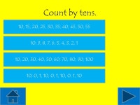 Count by tens. 10, 15, 20, 25, 30, 35, 40, 45, 50, 55 10, 9, 8, 7, 6, 5, 4, 3, 2, 1 10, 20, 30, 40, 50, 60, -  ppt download