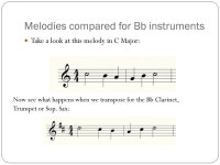 A brief reference and explanation Instrument Transposition. -  ppt download