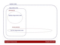 Stanford University StanfordNetDB Stanford NetDB- An Open Source Network Management Application for DNS, DHCP, IP Address Spaces... 