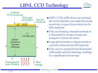 in High- Resistivity n-Type Silicon CCDs C. Bebek, D. Groom, S. Holland, A. Karcher, W. Kolbe, J. Lee, M. Levi, N. -  ppt download