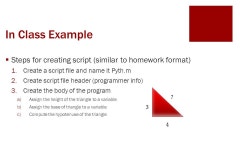 Introduction to MATLAB ENGR 1187 MATLAB 1. Programming In The Real World Programming is a powerful tool for solving problems in... 
