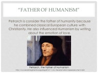 RHIANNON ARNOLD AND SOPHIA LEGGIO RENAISSANCE ART: PETRARCH AND BOCCACCIO. -  ppt download