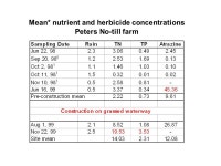 Agricultural Nonpoint Source Pollution and Water Quality as a function of Land Management Practices on Four Kansas Farms William... 