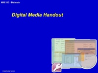 MIS Bsharah 2 Contents Section A: Digital Sound Section B: Bitmap Graphics Section C: Vector and 3-D Graphics. -  ppt download
