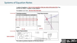 1 OBJ: SWBAT Solve a system of equations by graphing on a coordinate plane. -  ppt download