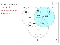 SOLVING VENN DIAGRAMS  The universal Set, U, and the sets A, B and Contained within it are such that: Find: -  ppt download