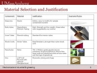 Mechanical and Industrial Engineering Preliminary Design Review Presentation Max Perham, Andrew Dodd, Gregory Kelley, Nathan... 