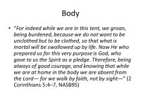 A new filter….. “For no man can lay a foundation other than the one which is laid, which is Jesus. -  ppt download