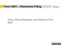 CapMx ® - FORM 3921 – COPY A – ELECTRONIC FILING Tax Year ppt download