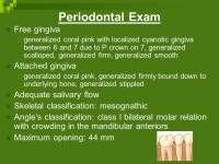 Periodontal Case Study Reina Ligeralde DEH ppt download