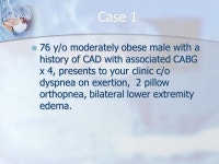 Pharmacological Therapy of Heart Failure: Case presentations Steven W. Harris MHS, PA-C. -  ppt download