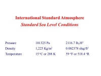 AE 1350 Lecture #4 PREVIOUSLY COVERED TOPICS Preliminary Thoughts on Aerospace Design Specifications (“Specs”) and Standards... 