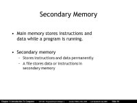 Chapter 1: Introduction To Computer | SCP1103 Programming Technique C | Jumail, FSKSM, UTM, 2005 | Last Updated: July 2005 Slide... 
