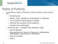 © 2011 Knobbe Martens Olson & Bear LLP1. 2 Planned Business Launch  Online retail site that will sell environmentally friendly... 