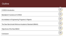 FEIAP 2015 Workshop October 2012 By: Engr. Kashim A. Ali, FNSE, mni, President, Council for the Regulation of Engineering in... 
