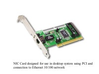 Objectives Internet Connections Physical – NIC card to connect to local net Logical – Use a standard set of protocols (TCP... 