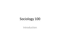 Sociology 100 Introduction. Office Hours: WF 11:00-Noon, SSB 467 Course website: adamgomez.wordpress.com/teaching/soci ppt download