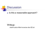 6to4 reverse domain delegation in ip6.arpa A report on work-in-progress Geoff Huston – May ppt download