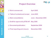 STF 287 Multicultural Communication 1 Matching language and cultural requirements Specialist Task Force STF 287 User-oriented... 