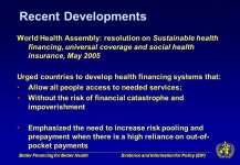 and Information for Policy (EIP) David B Evans Department of Health Systems Financing (HSF) Health System Metrics. -  ppt download