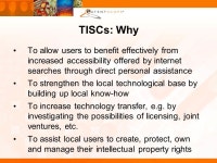 WIPO Conference on Building Partnerships for Mobilizing Resources for Development Thematic Session 2 Science, Technology and... 