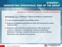 PRESENTATION J.W.CONSTRUCTION HOLDING S.A. PERFORMANCE IN Q PRESENTATION J.W.CONSTRUCTION HOLDING S.A. PERFORMANCE IN Q ppt download