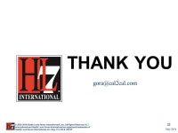 1 May 2014 © Health Level Seven International ®, Inc. All Rights Reserved. HL7 International and Health Level Seven... 