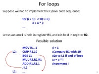 Machine Instructions Operations 1 ITCS 3181 Logic and Computer Systems 2014 B. Wilkinson Slides4-1.ppt Modification date: Oct 22... 