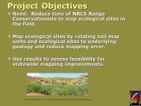 Geologic Influences on Ecological Sites Along Mountain Fronts A Case Study in Cochise County, AZ Elizabeth Desser, Geosciences... 