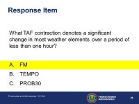 Federal Aviation Administration V.1.04 Presented by FAA Academy Air Traffic Division Initial Training Branch Air Traffic Basics... 