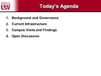 (Rev 1/11) UW System Identity and Access Management (IAM) Current Status and Roadmap Tom Jordan, IAM-TAG Chair Ty Letto, IAM... 