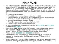 L2VPN WG “NVO3” Meeting IETF 82 Taipei, Taiwan. Agenda Administrivia Framing Today’s Discussions (5 minutes) Cloud... 