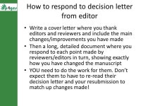 Introduction to academic publishing-for researchers doing ecosystem-related research Julia Jones Bangor -  ppt download