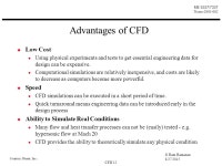 © Ram Ramanan 8/27/2015 CFD 1 ME 5337/7337 Notes Introduction... Fluid Dynamics Lecture 2: CFD Introduction. -  ppt download