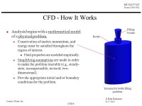 © Ram Ramanan 8/27/2015 CFD 1 ME 5337/7337 Notes Introduction... Fluid Dynamics Lecture 2: CFD Introduction. -  ppt download