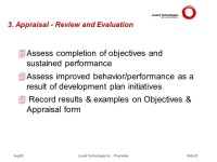 Lucent Technologies Inc. - ProprietaryAug/00Slide 1 Driving Performance Excellence using Performance Management System & Tools... 