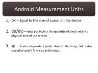 Welcome to Android!. Let’s review what we know about the web Structure is _________ Presentation is ___________ Behavior is... 