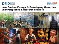 Low Carbon Energy & Developing Countries DFID Perspective & Research Priorities. -  ppt download