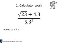 Worle Mathematics Department Year 9 End of Year Exam Revision Guide Sets 2, 3 & ppt download
