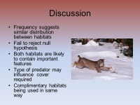 Habitat Use of the Snowshoe Hare Melissa Pacheco Winter Ecology Spring 2010 Mountain Research Station, University of Colorado... 