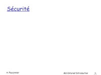 M2-Internet 1-1 Protocoles et services internet Sommaire (prévision):  Introduction et rappels réseau  Rappels java  Quelques... 