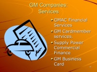 1 General Motors Company Profile Prepared for: BAA605 Marketing Concepts and Practices By: Jose Alvares J. Sándor Cheka John... 