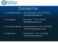 About us Totally People is a young and dynamic Dubai-based company, which specializes in exhibitions and events services. We... 
